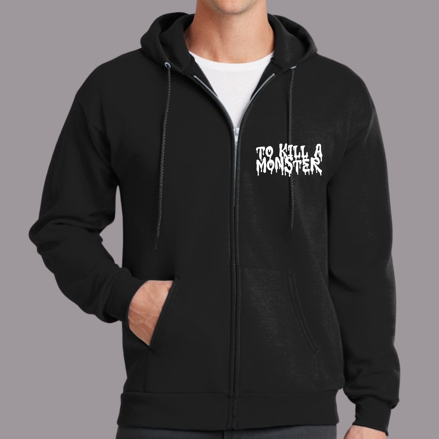 To Kill a Monster Werewolf Zip Up Hoodie and Joggers