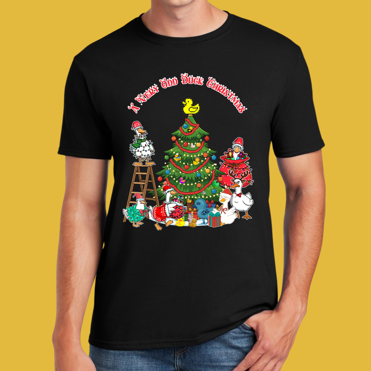 A Very Odd Duck Christmas Shirt