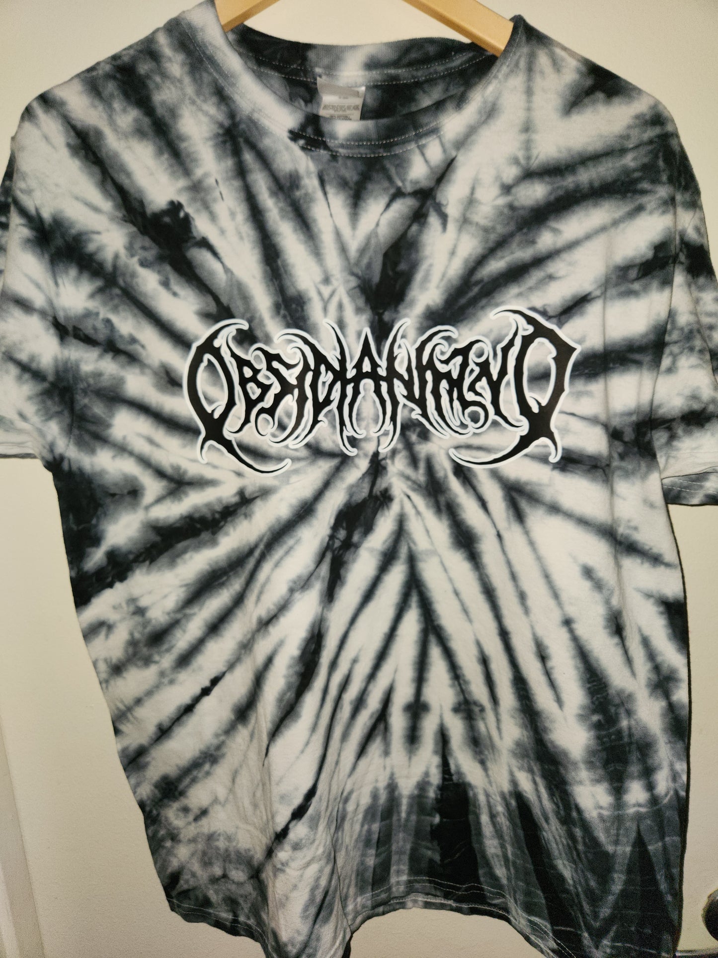 Obsidian Mind Black Tie Dye Shirt
