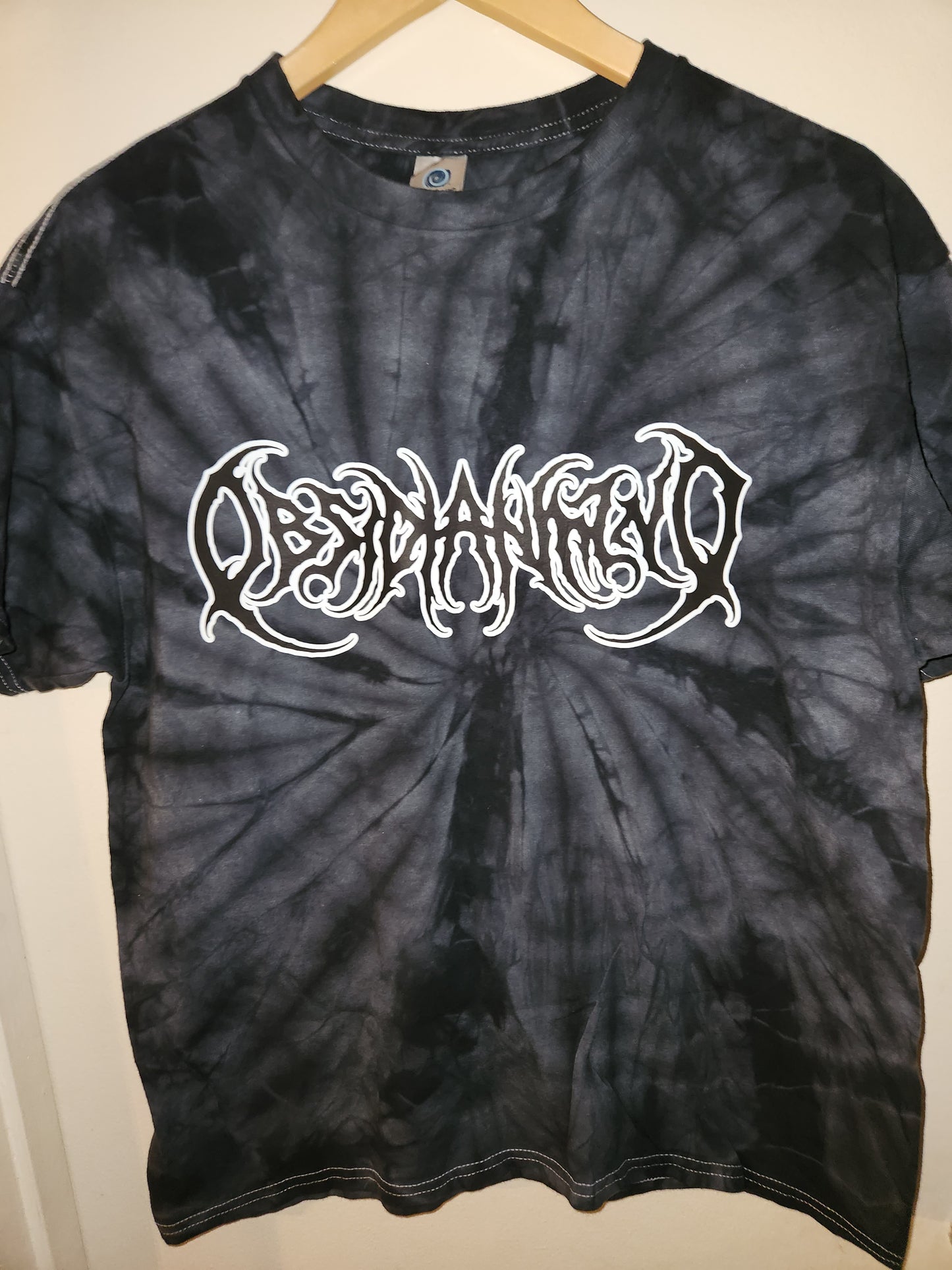 Obsidian Mind Black Tie Dye Shirt