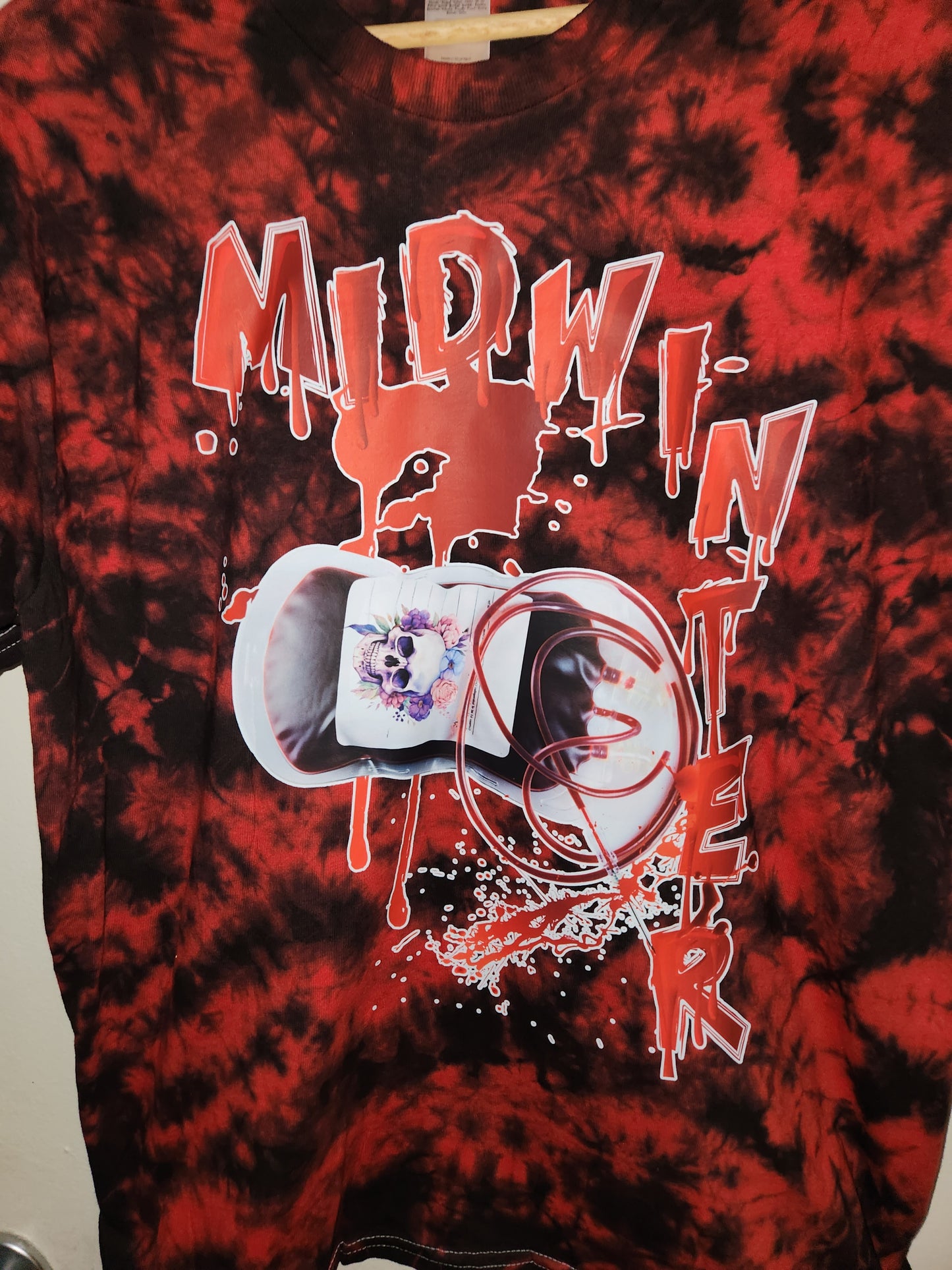 Midwinter Blood Bag Tie Dye Shirt