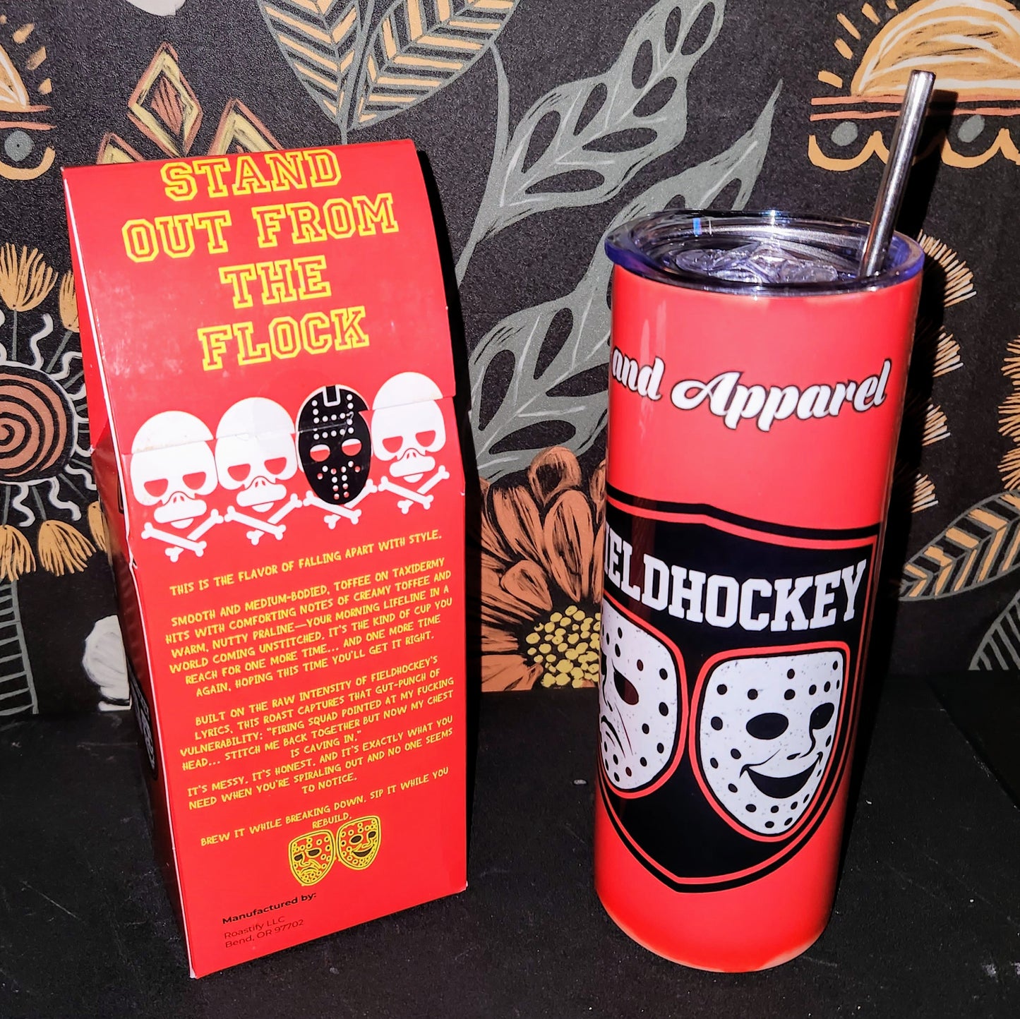 FieldHockey Toffee on Taxidermy Coffee and Tumblers