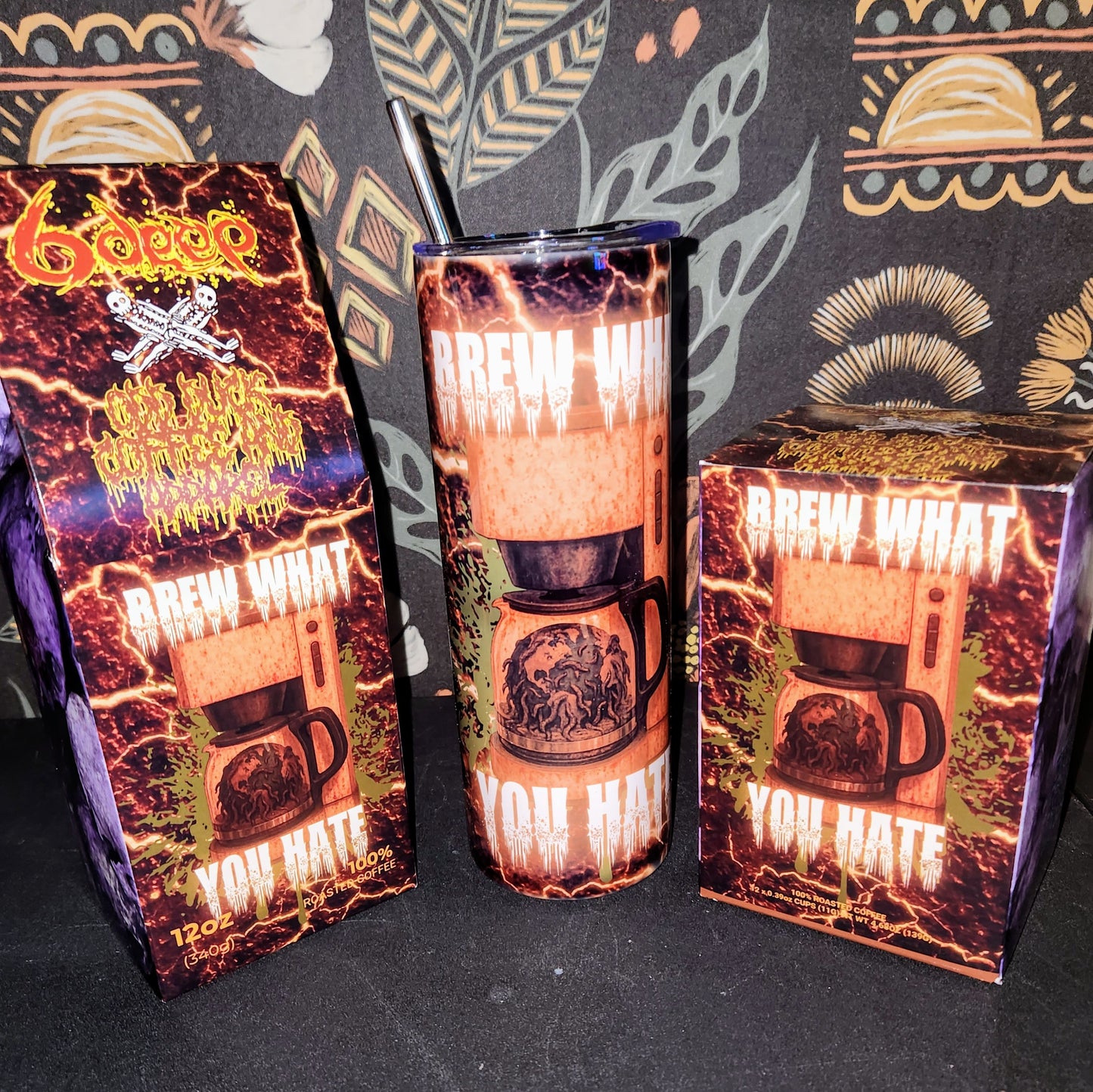 6deep Brew What You Hate Coffee and Tumblers