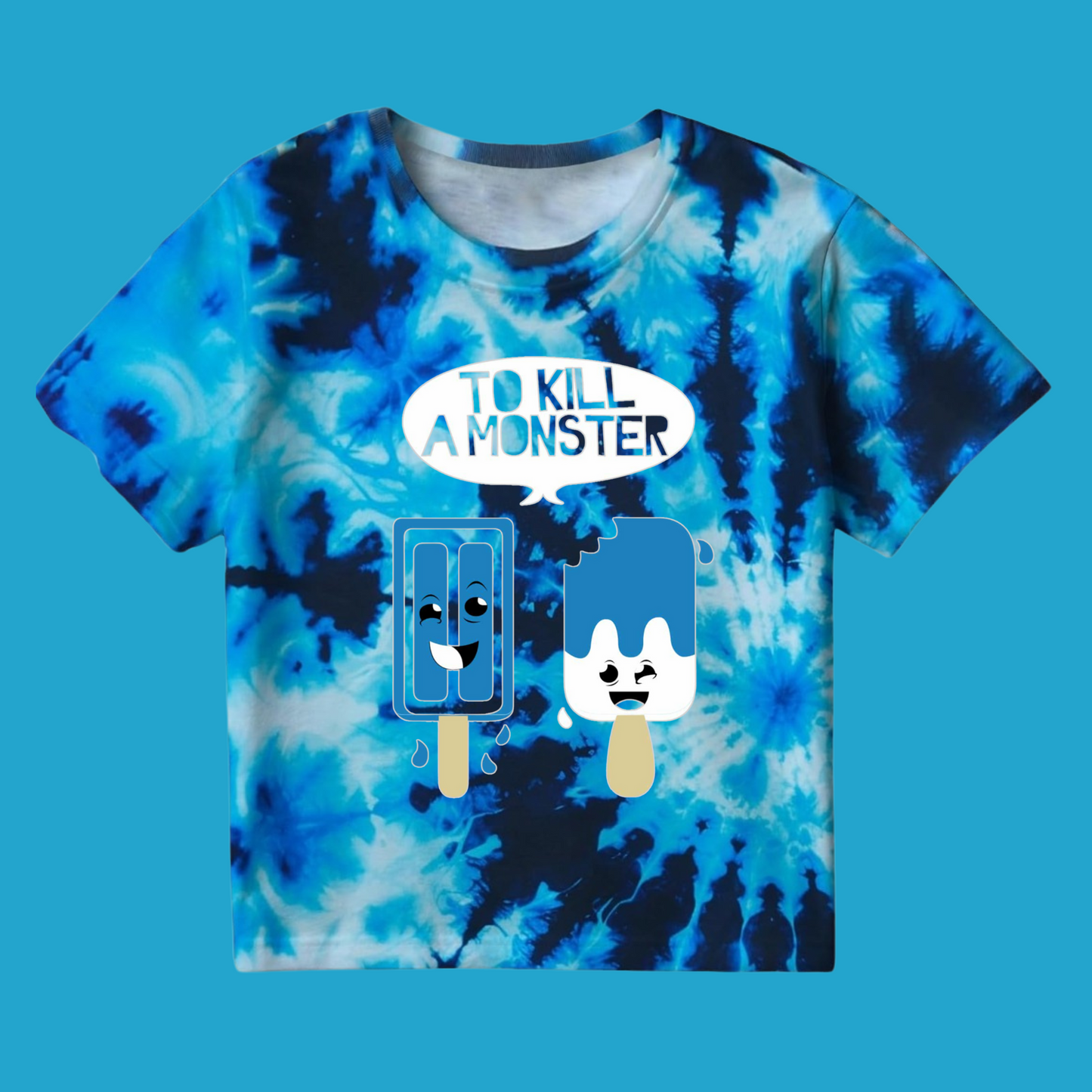 To Kill a Monster Classic Popsicle Tie Dye Youth Shirt