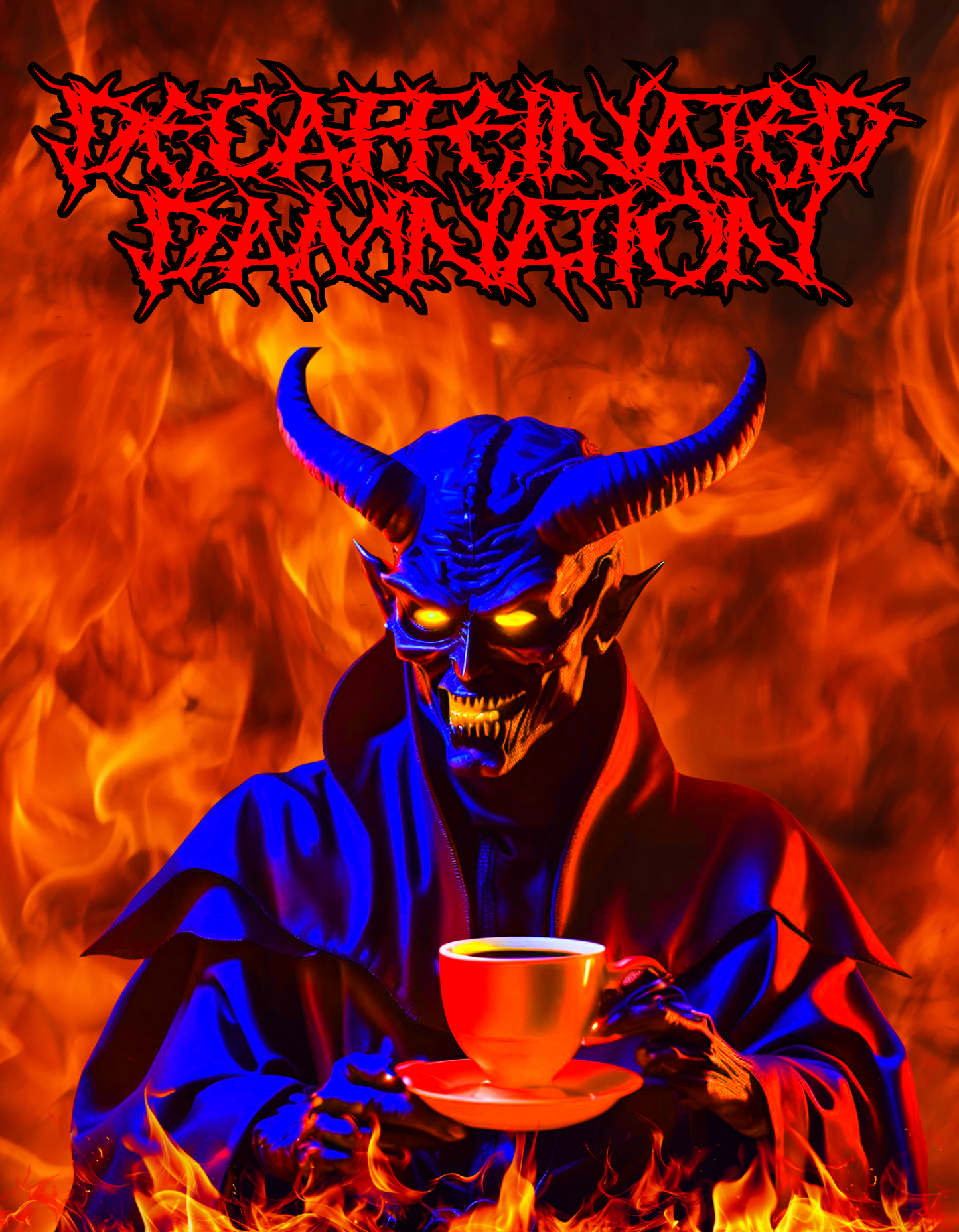 Odd Duck Decaffeinated Damnation Coffee and Tumbler