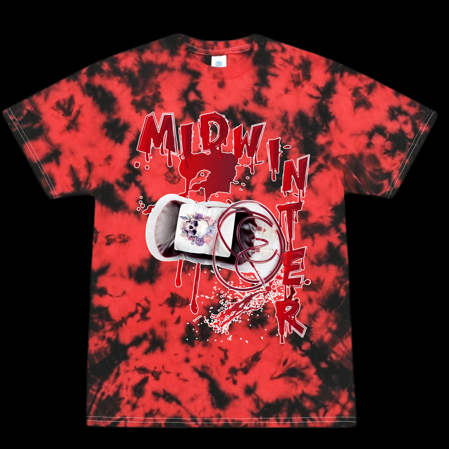 Midwinter Blood Bag Tie Dye Shirt