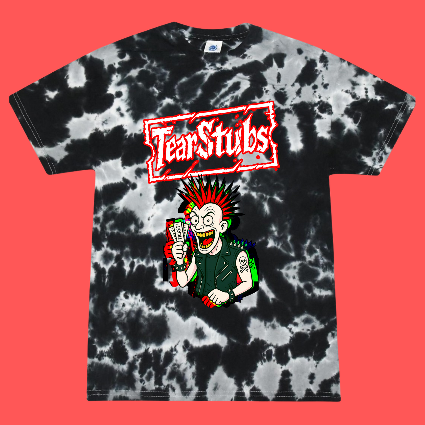 Tearstubs Tie Dye Shirt