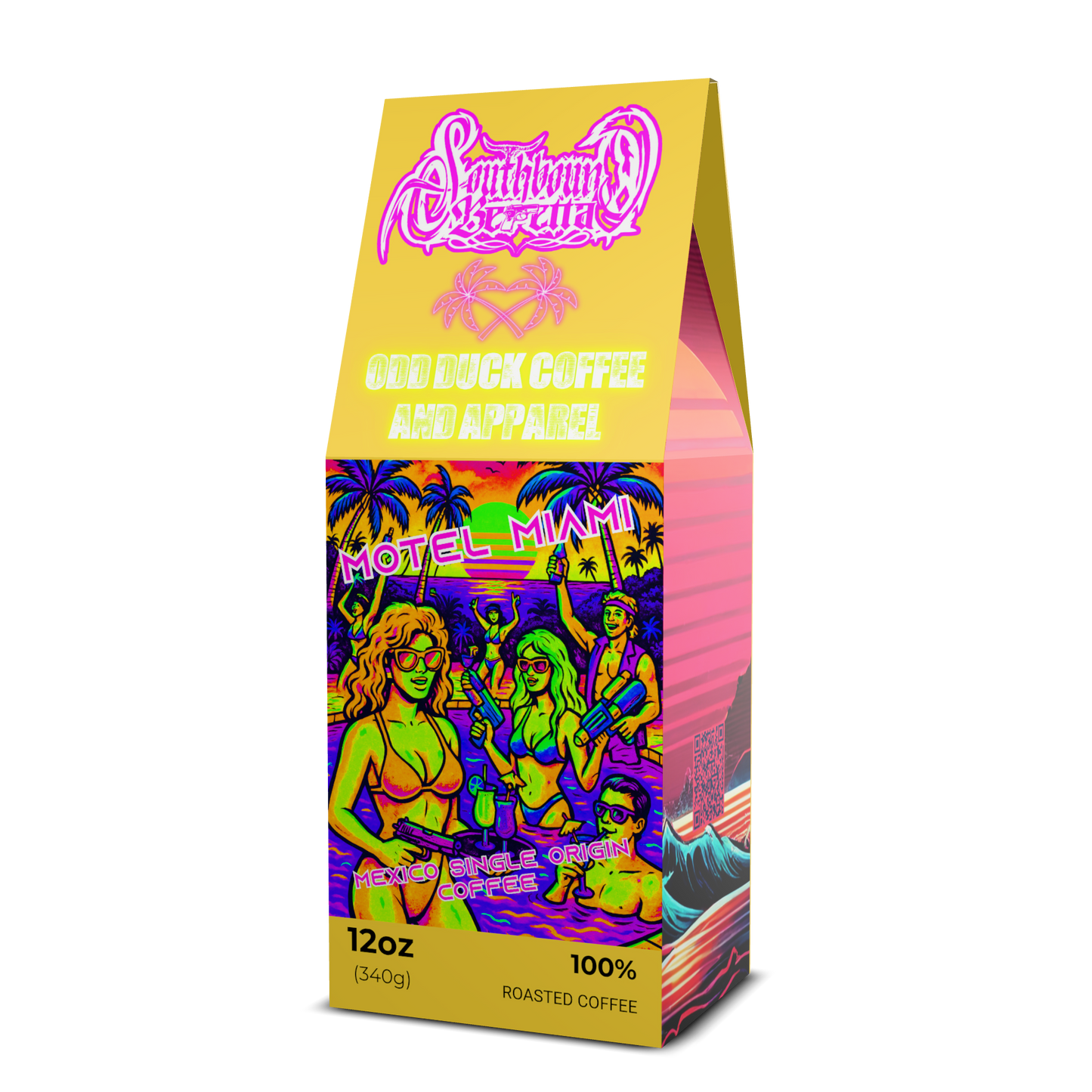 Southbound Beretta Motel Miami Mexico Single Origin Coffee and Tumblers