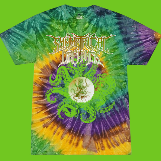 Symmetrical Defiance Tentacle Tie Dye Tee
