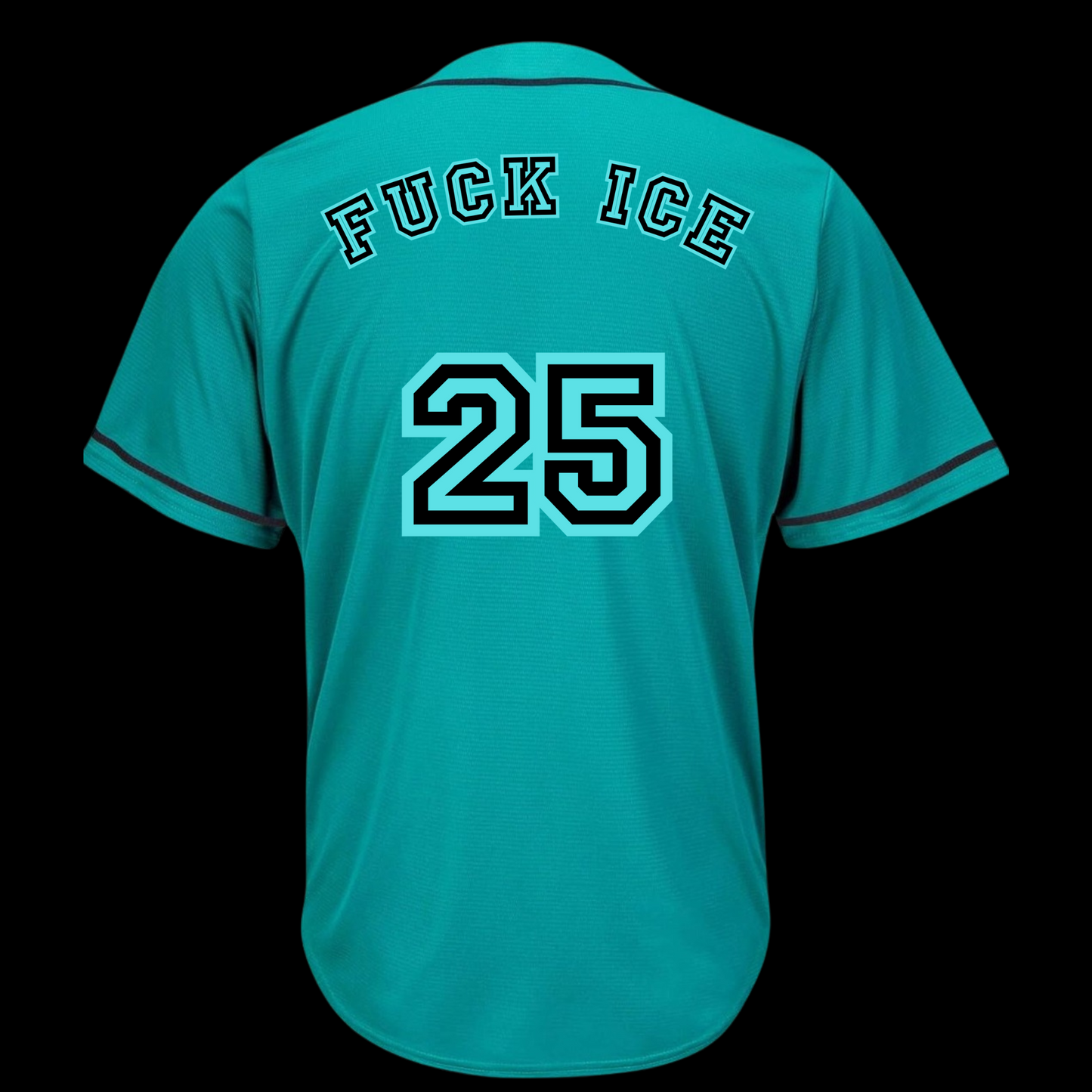 Nerve Burner Fxxk Ice Baseball Jersey