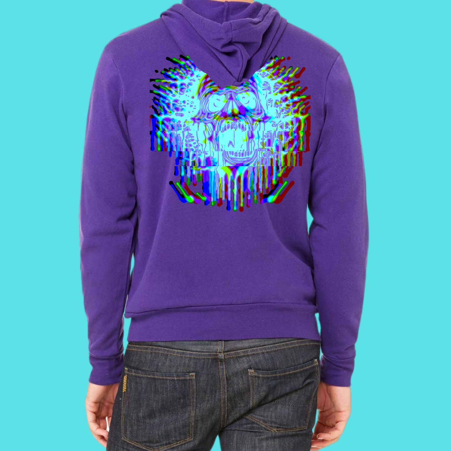 Odd Duck Primal Scream Zip up Hoodie – Odd Duck Coffee and