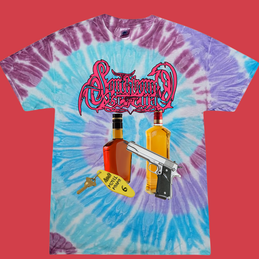 Southbound Beretta Motel Miami Tie Dye Shirt
