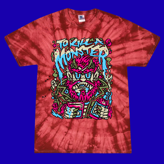 To Kill a Monster Classic Monster Tie Dye Shirt
