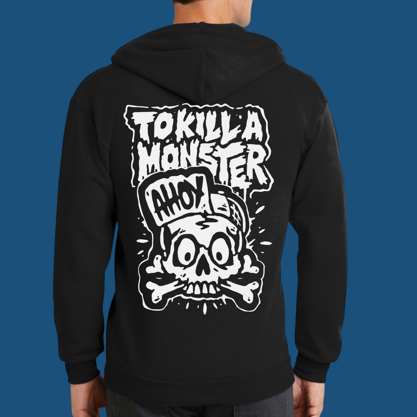 To Kill a Monster Classic Ahoy Zip Up Hoodie