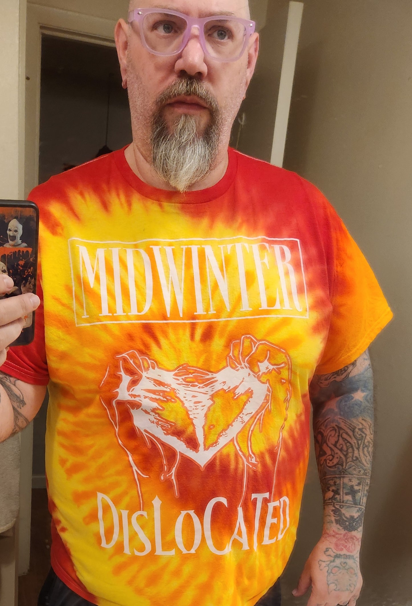 Midwinter Dislocated Tie Dye Shirt