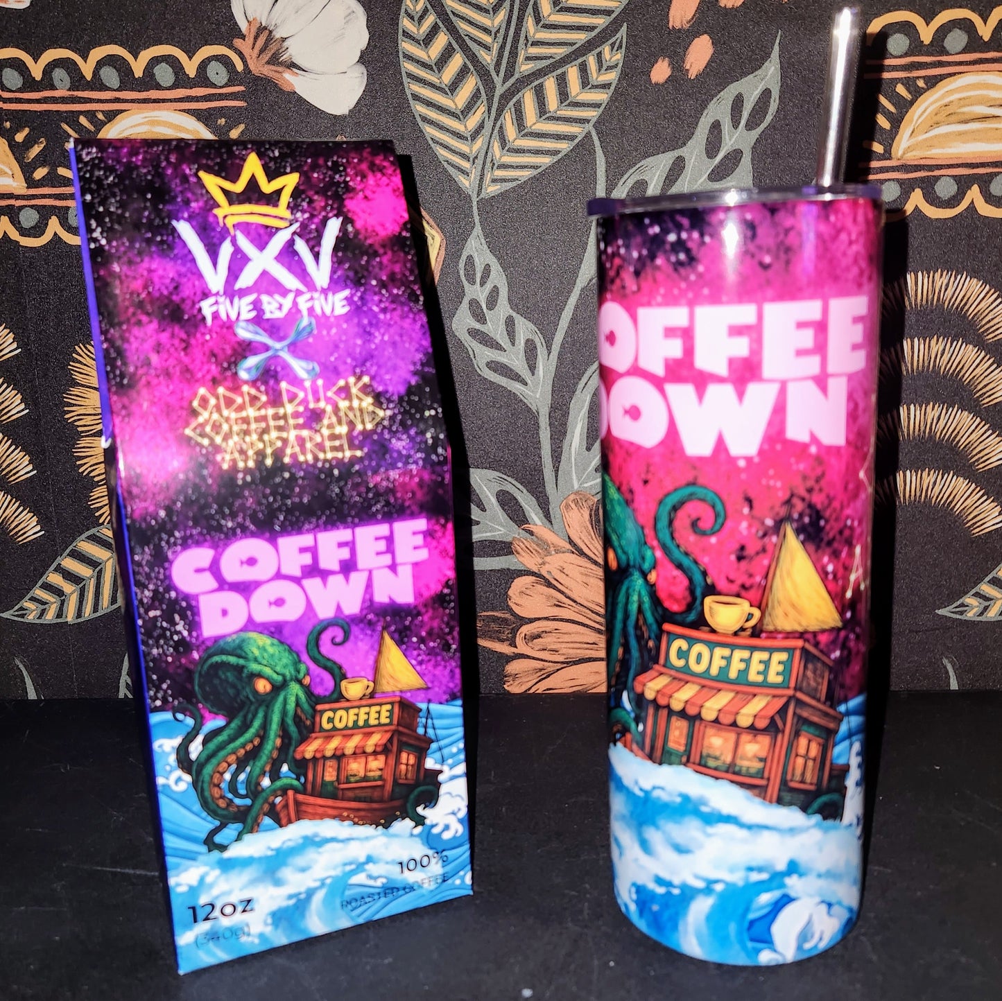 FivebyFive Coffee Down Coffee and Tumblers