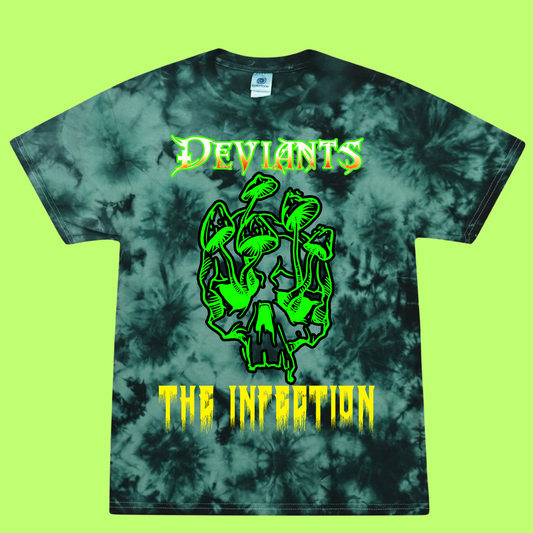 Deviants The Infection Tie Dye Shirt