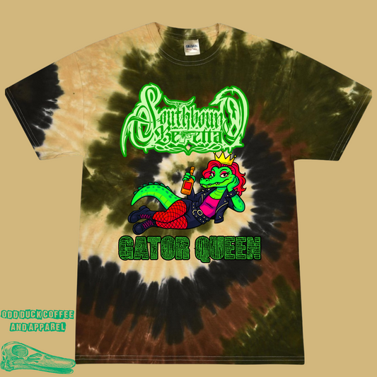 Southbound Beretta Gator Queen Tie Dye Shirt