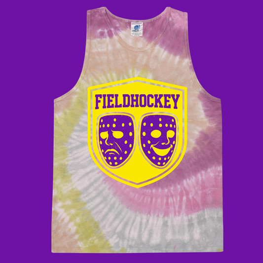 FieldHockey Logo Tie Dye Tanktop