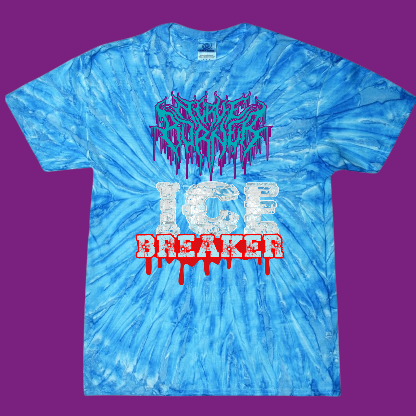 Nerve Burner Icebreaker Tie Dye Shirt