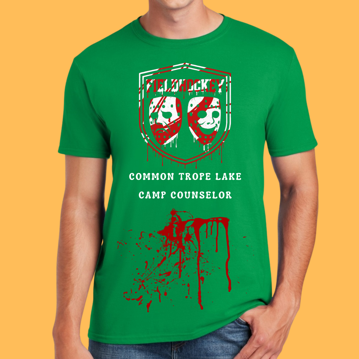 FieldHockey Common Trope Lake Camp Counselor Shirt