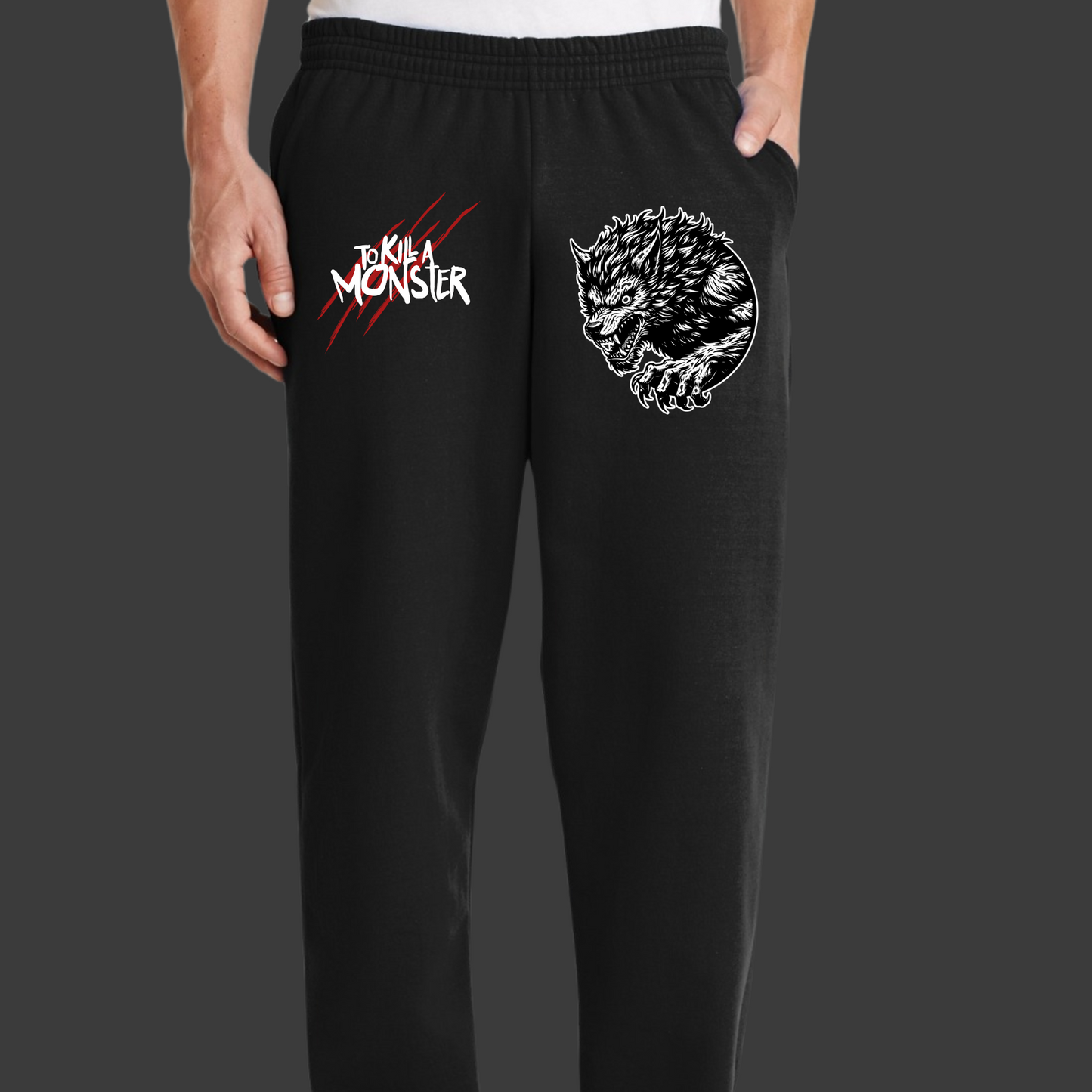 To Kill a Monster Werewolf Zip Up Hoodie and Joggers
