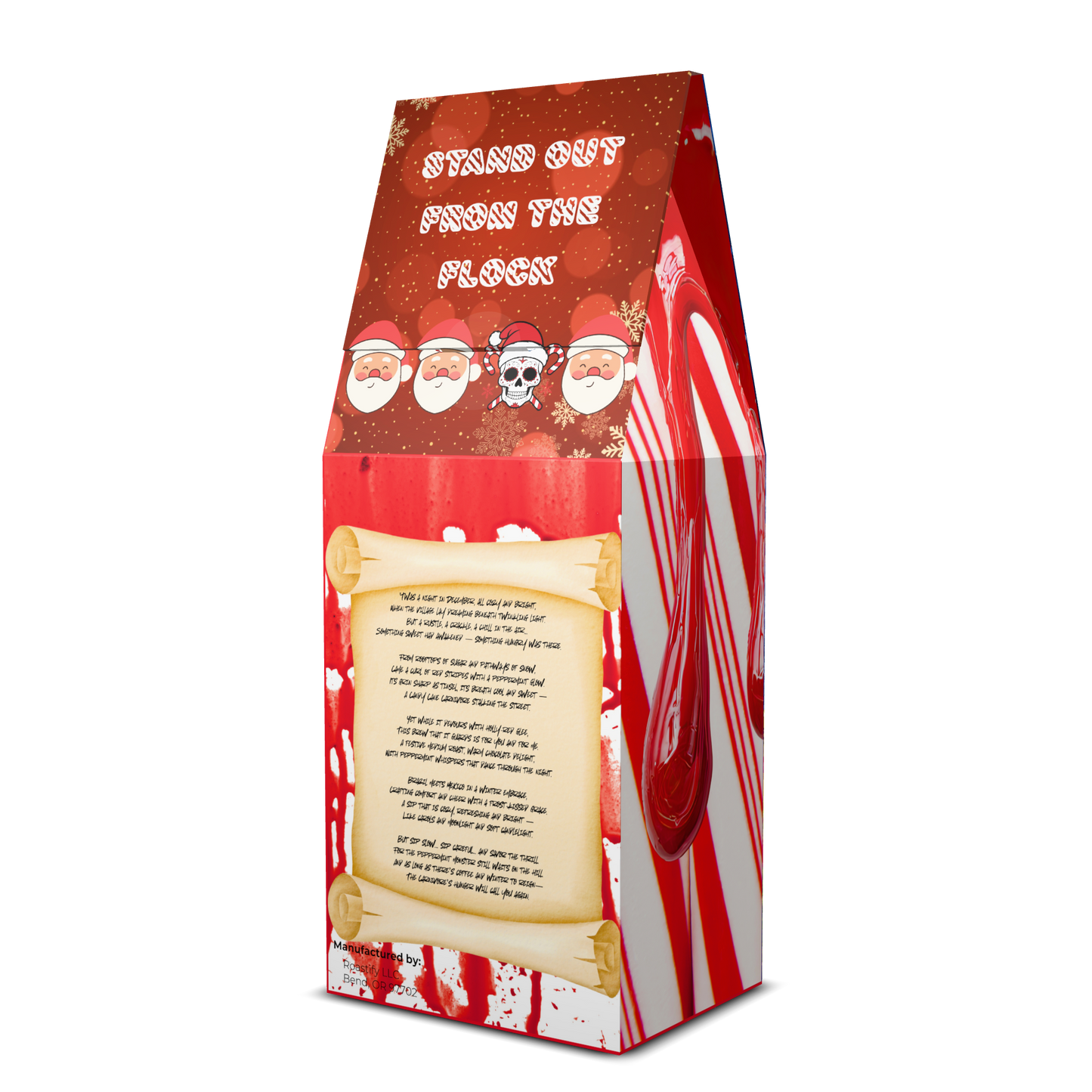 Candy Cane Carnivore Peppermint Coffee and Tumblers