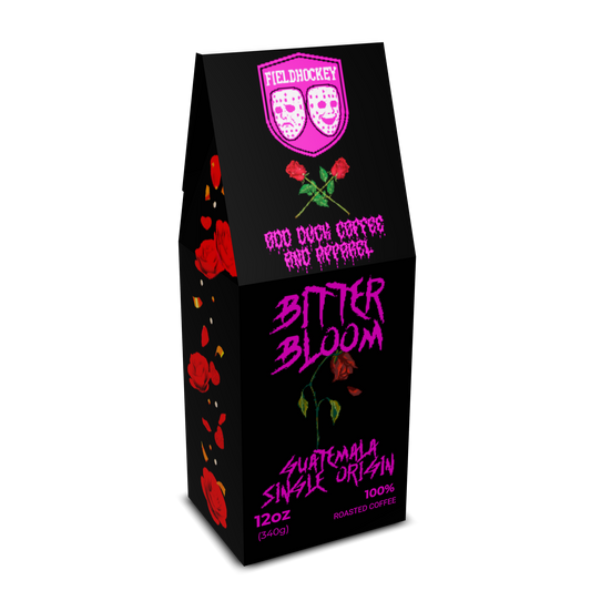 FieldHockey Bitter Bloom Guatemala Single Origin Coffee and Tumblers