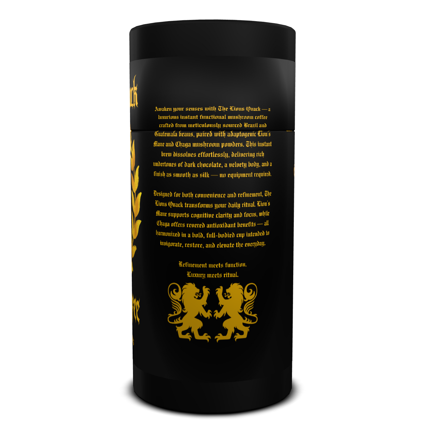 The Lions Quack Instant Mushroom Coffee