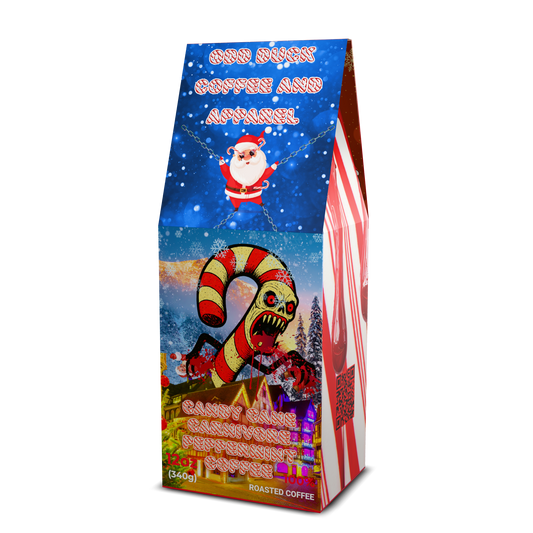 Candy Cane Carnivore Peppermint Coffee and Tumblers