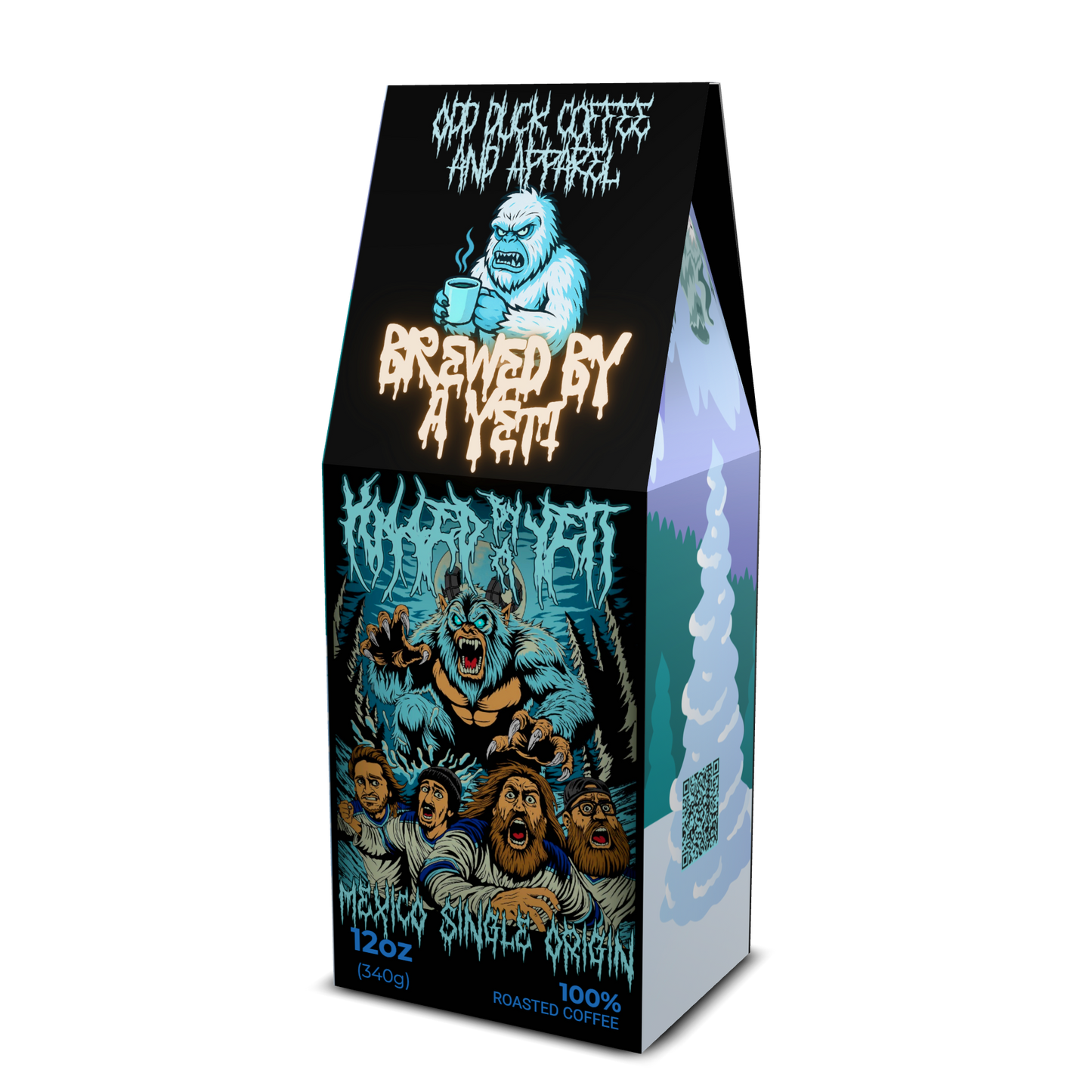 Killed By a Yeti Brewed by a Yeti Coffee and Tumblers