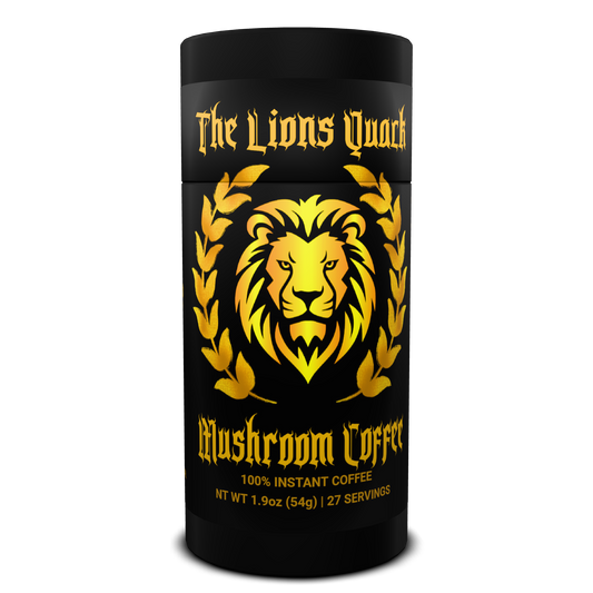 The Lions Quack Instant Mushroom Coffee