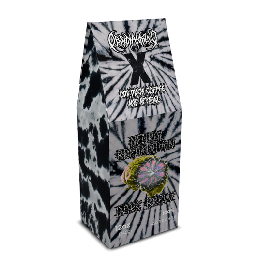 Obsidian Mind Neural Breakdown Dark Brew Coffee and Tumbler